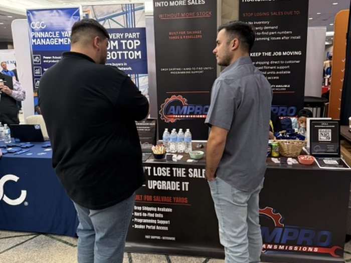 AMPro Transmission trade show display